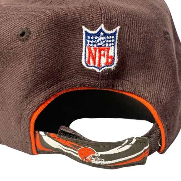 Cleveland Browns NFL Pro Line Authentic Brown Cap – Puma, One Size Velcro Closu - Picture 9 of 12